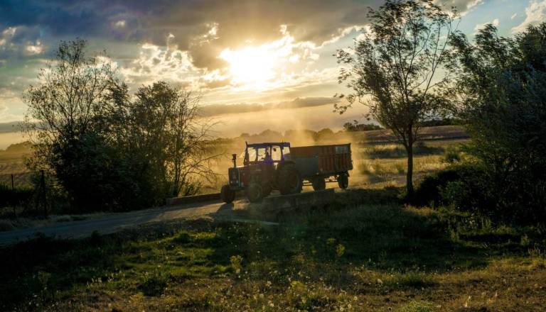 Tragična nesreča na Štajerskem: Prevrnil se je traktor, traktorist umrl