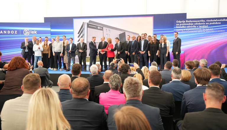 FOTO in VIDEO: V Lendavi odprli največjo naložbo v zgodovini Leka