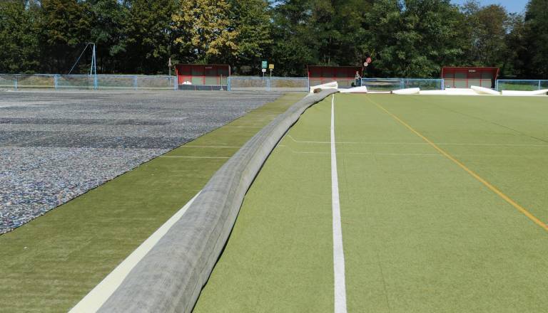 Igrišče dobiva končno podobo