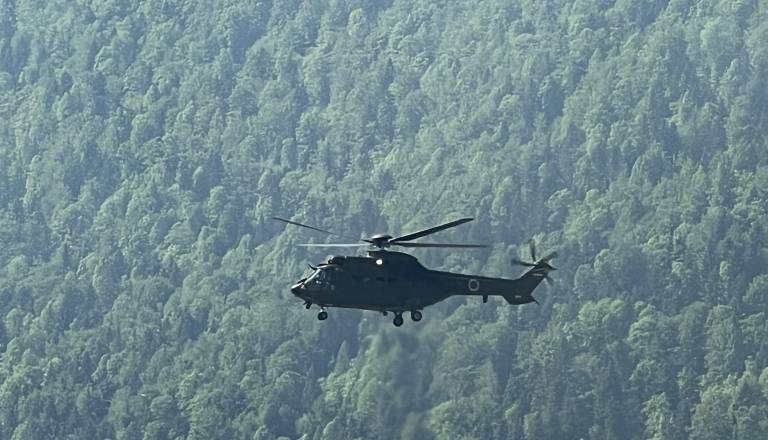Neverjetna statistika vojaških helikopterjev, samo avgusta kar 117-krat leteli na pomoč