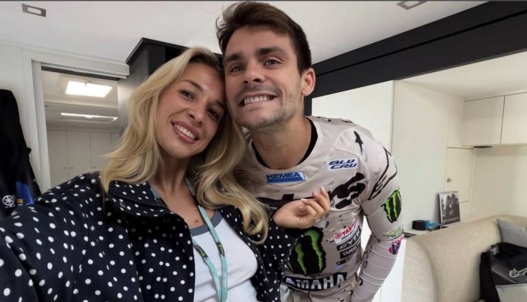 Tim Gajser praznoval 30. rojstni dan, zaročenka Špela mu je namenila čustveno voščilo