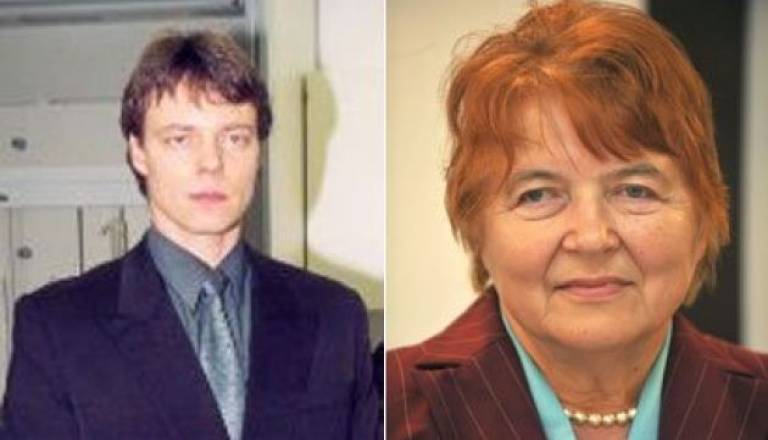 Henrik Gjerkeš in mama Marija Gjerkeš