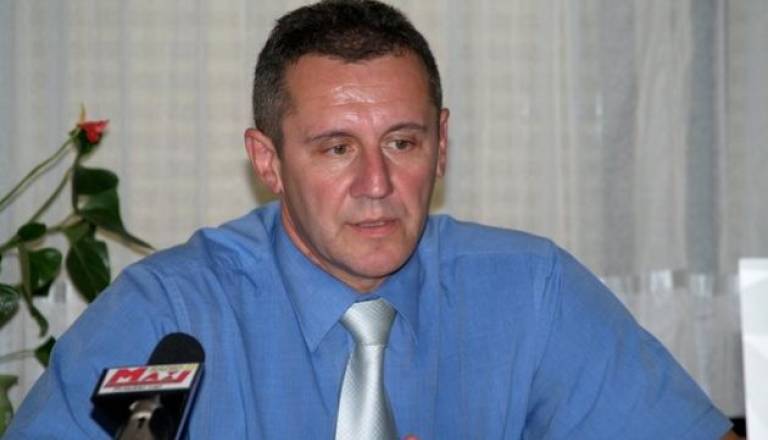 Predsednik kluba in glavnega sponzorja Nafte Mirko Horvat