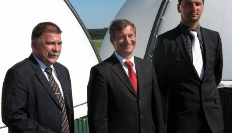 Marjan Kardinar, Karl Erjavec in Branko Gjerkeš