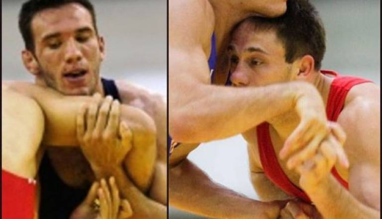 Dejan Šernek in Jure Kuhar v akciji