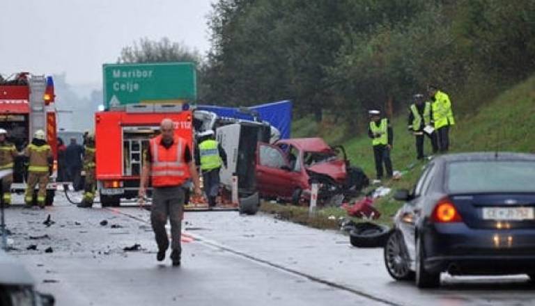 Prizor po prometni nesreči