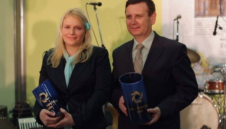 Julija Sardelić in Anton Balažek