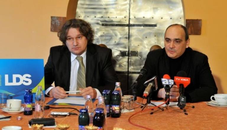 Mitja Slavinec in Marjan Gujt