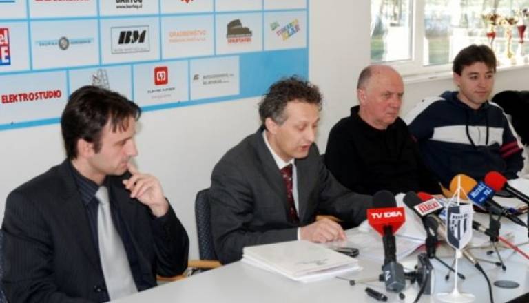 Miroslav Topič, Bojan Petrijan, Stanko Maučec in Nenad Dolgov