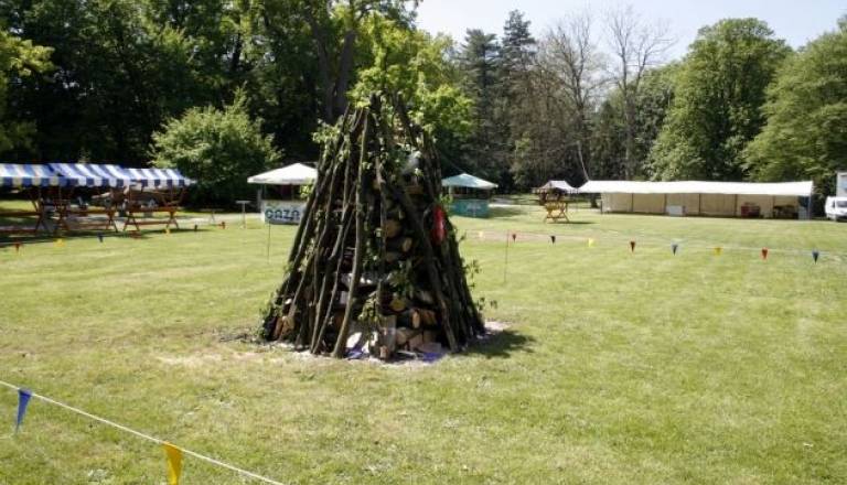 Pripravljen kres v soboškem parku