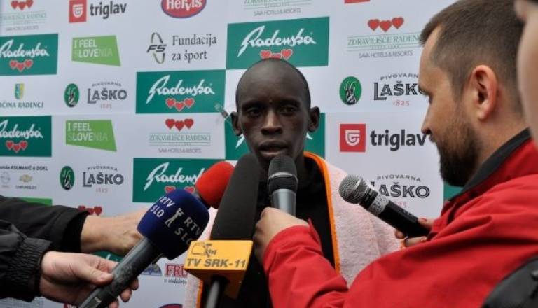 Zmagovalec na 42 km Kipruto