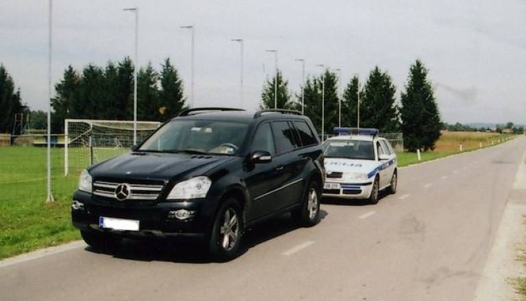 Ukraden Mercedes Benz GL