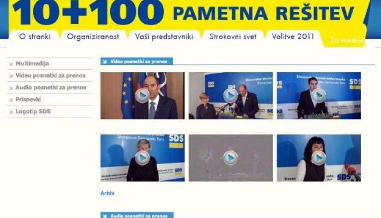 Na spletni strani SDS se je pojavil zapis, ki je sprožil val komentarjev na omrežjih