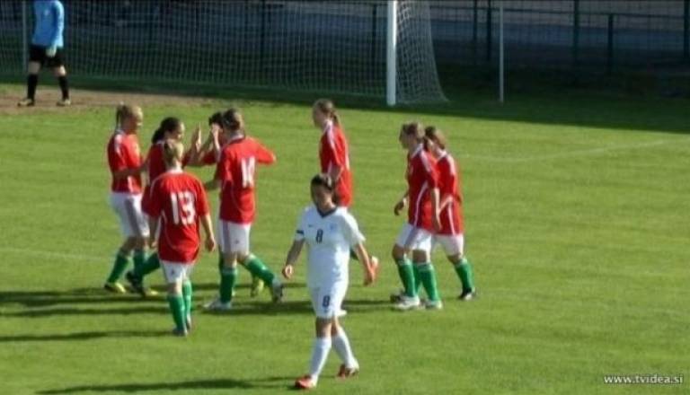 Slovenke so morale priznati premoč Madžarkam; Foto: tvidea.si