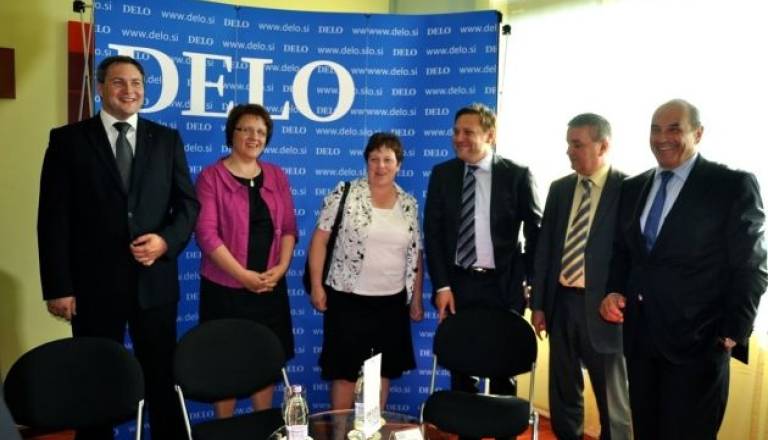 Udeleženci okrogle mize