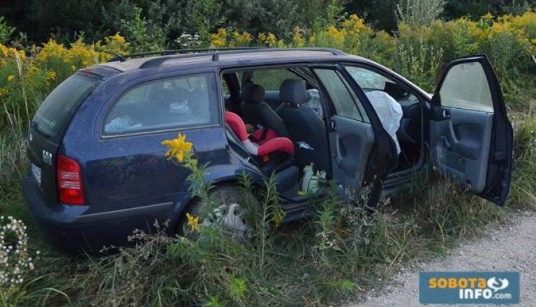 Nesreča na pomurski avtocesti - umrl romunski otrok (14. 8. 2012) 10 Sobotainfo.com