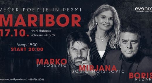 Večer poezije in pesmi v Mariboru!
