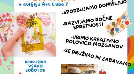 Sobotne ustvarjalne delavnice