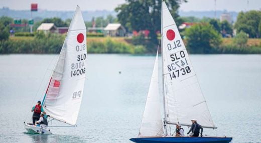 Jadralna regata na Soboškem jezeru