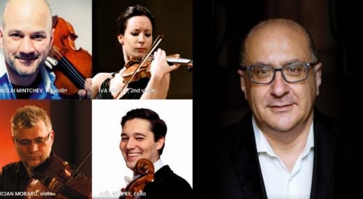 GODALNI KVARTET SONART, EPIFANIO COMIS - klavir