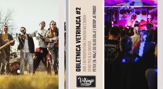 2. obletnica Vetrinjca BarCoda: Stari pes in DJ Skuter