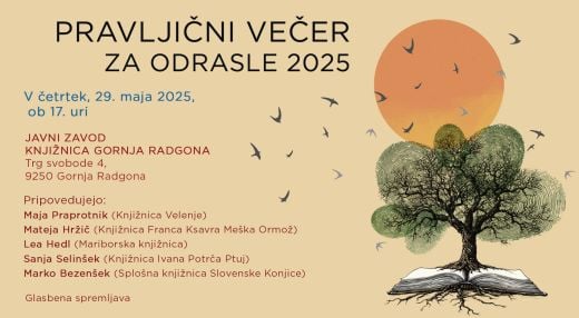 PRAVLJIČNI VEČER ZA ODRASLE