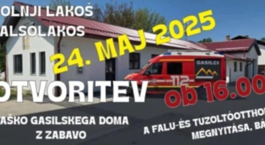 OTVORITEV VAŠKO- GASILSKEGA DOMA Z GLASBENO SKUPINO SKOK