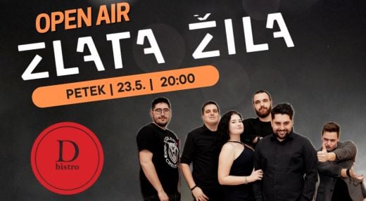 Open air koncert Zlata žila @ D-bistro