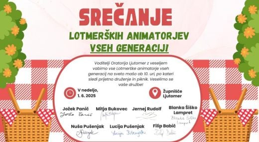 SREČANJE LOTMERŠKIH ANIMATORJEV VSEH GENERACIJ!