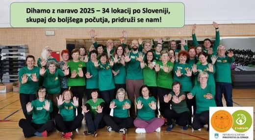 Pridružite se vadbi "Dihamo z naravo"