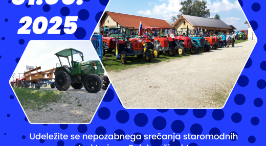Srečanje starodobnih traktorjev