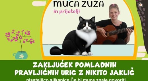 ZAKLJUČEK POMLADNIH PRAVLJIČNIH URIC Z NIKITO JAKLIČ