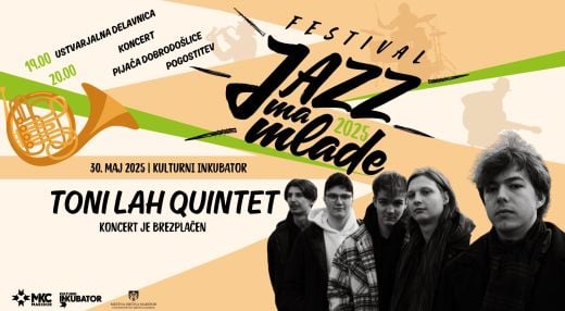 Jazz 'ma mlade 2025: Toni Lah Quintet
