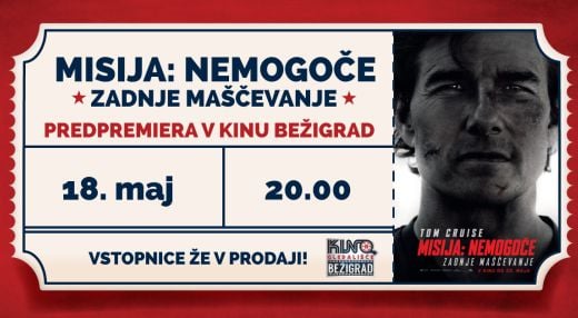 PREDPREMIERA: Misija: Nemogoče - Zadnje maščevanje
