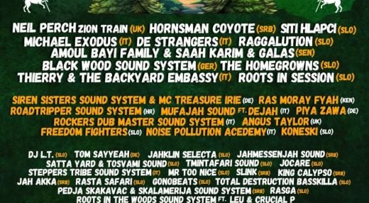 7. mednarodni dub reggae festival Roots In The Woods 2025: Prvi dan
