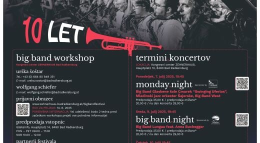 10. big.band.festival - Workshop in koncerti