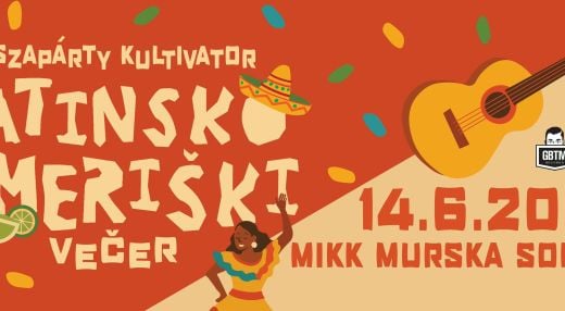 SZAPÁRTY KULTIVATOR: LATINSKOAMERIŠKI VEČER