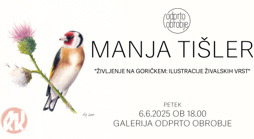 Manja Tišler- "Življenje na Goričkem: Ilustracije živalskih vrst"