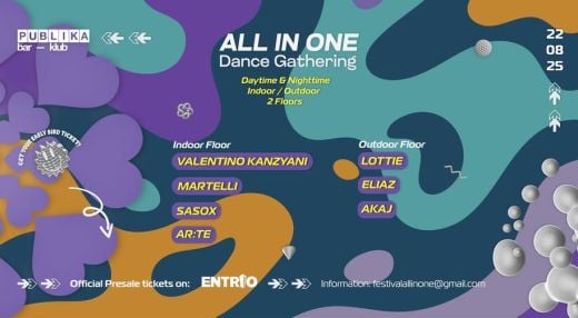 𝘈𝘓𝘓 𝘐𝘕 𝘖𝘕𝘌 𝘋𝘢𝘯𝘤𝘦 𝘎𝘢𝘵𝘩𝘦𝘳𝘪𝘯𝘨 / 2 Floors Indoor - Outdoor / Publika Klub