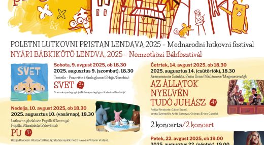 POLETNI LUTKOVNI PRISTAN LENDAVA 2025 - Kazališna družina Pinklec (Hrvaška): UMIŠLJENA MIŠICA