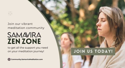 Join our online meditation community! 🧘‍♂️🧘‍♀️🧘