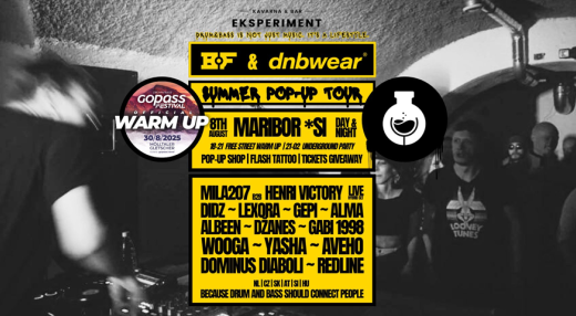 DNBWEAR Pop-up summer tour