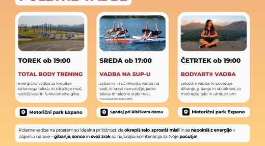 POLETNE VADBE ZEKO​