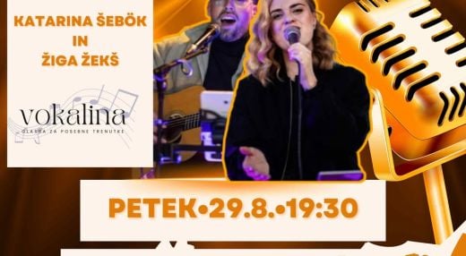Akustični večer s Katarino Šebök in Žigo Žekšom