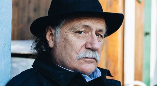 Rade Šerbedžija skupaj s svojo skupino Zapadni kolodvor na Ljubljana Festivalu