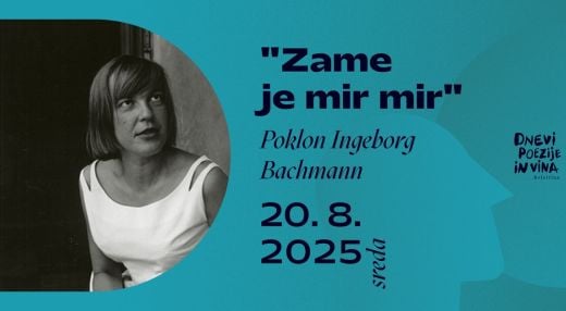 Zame je mir mir: Poklon Ingeborg Bachmann