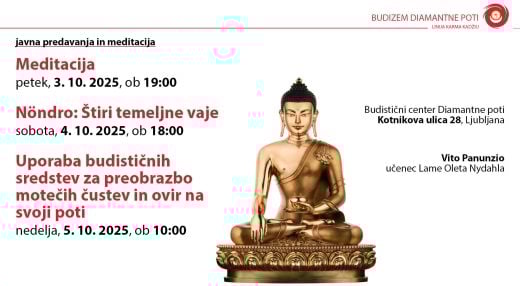 Predavanje o meditaciji
