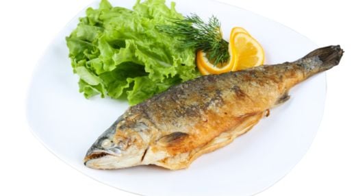 Tradicionalna peka postrvi Ribiškega društva Žejne ribice