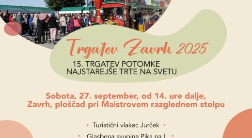 TRGATEV ZAVRH 2025 IN 15. TRGATEV POTOMKE NAJSTAREJŠE TRTE NA SVETU