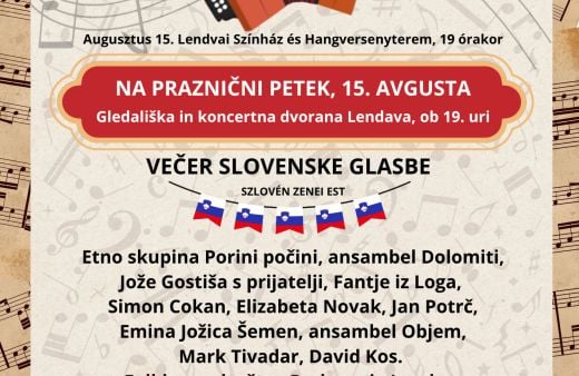 Polka in majolka v Lendavi!